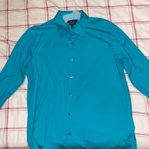 Men’s Apt 9 Button Up Shirt- Slim Fit, 18, 34/35